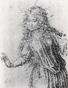 Albrecht Durer one of the wise virgins oil